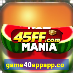 game40appapp.com