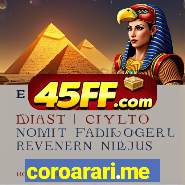 coroarari.me